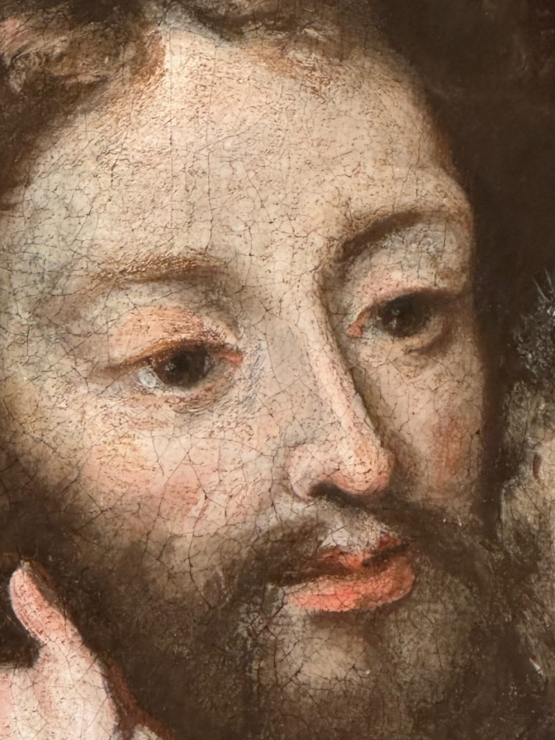 Juan Rizi - 1595-1681 - Joseph and Jésus and the blossoming staff., oil on canvas - detail 3