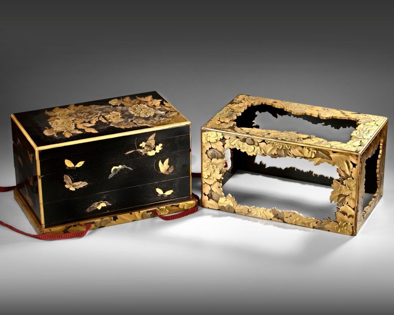 A japanese lacquer box (Edo period 1600 - 1868 ), Edo period, 1600-1868 - detail 5