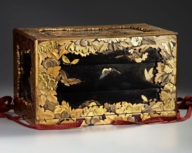 A japanese lacquer box (Edo period 1600 - 1868 ), Edo period, 1600-1868 - detail 6