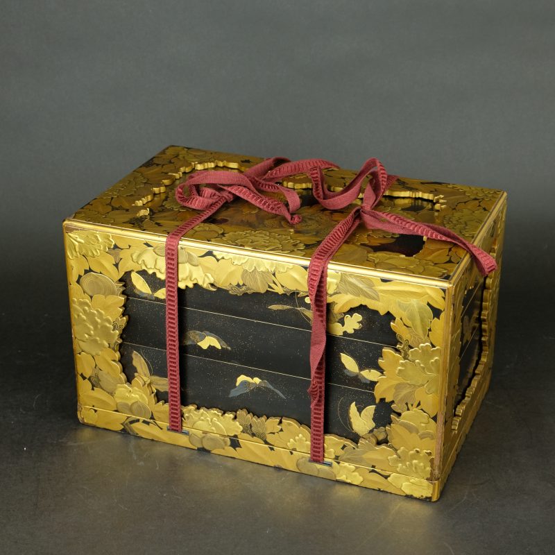 A japanese lacquer box (Edo period 1600 - 1868 ), Edo period, 1600-1868 - detail 9