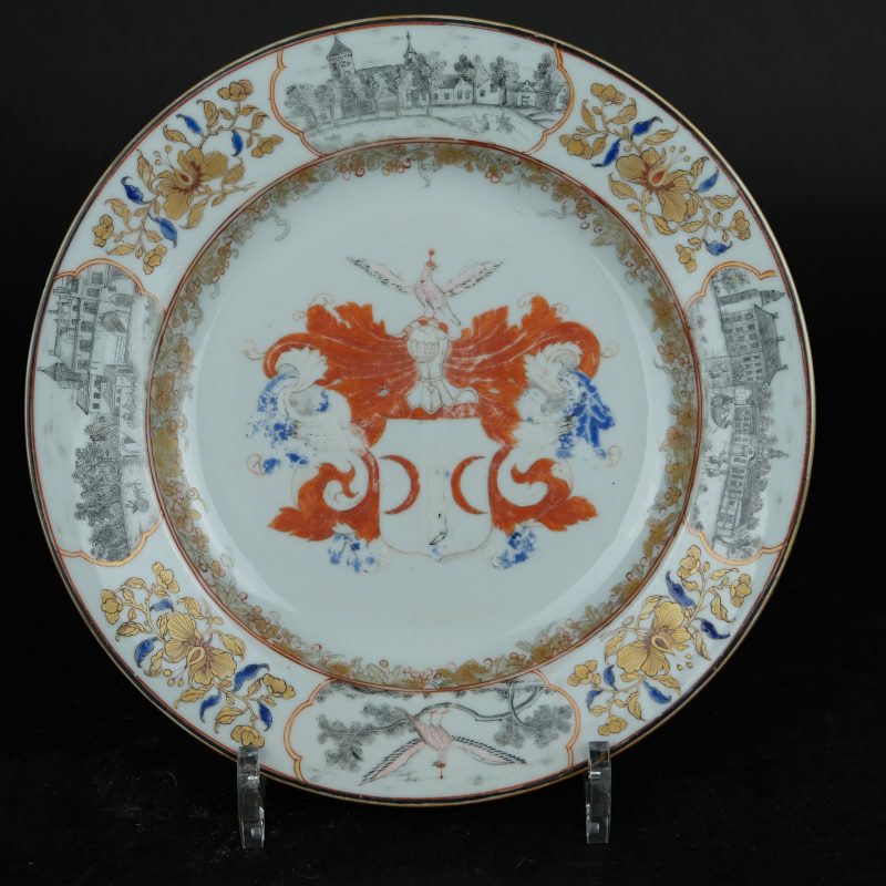 Chinese Export Porcelain Valckenier plate, circa 1740