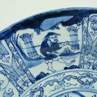 Wanli transitional large plate, circa 1630-1650 - detail 3